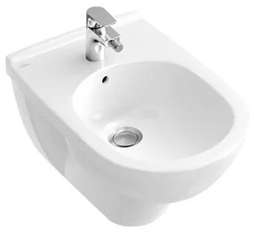 Bideu suspendat Villeroy &amp; Boch, O.Novo, 36 cm, alb alpin