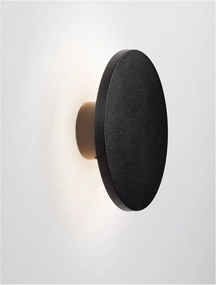 Aplica LED ambientala iluminat exterior modern IP65 TOWER negru