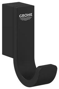 Cuier Grohe Selection negru mat Phantom Black