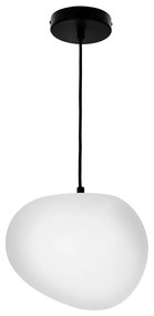 Lustră alb-negru ø 25 cm Stones – Candellux Lighting
