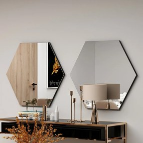 Oglindă Zeo Black 60 x 70 cm