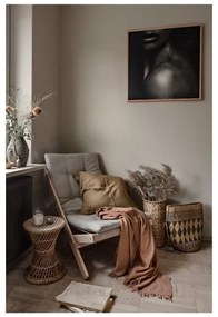 Fotoliu pliabil Karup DesignBoogie Black/Olive Green