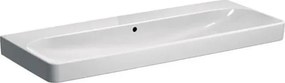 Geberit 500.225.01.1 - Lavoar dublu suspendat Smyle Square 120 x 48 cm, ceramică, alb