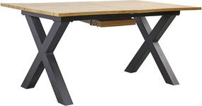 Masa extensibila design industrial Wild 180-220x90cm