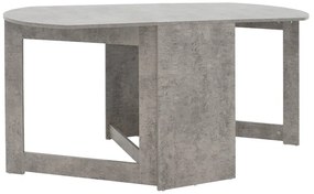 Masa Pliabila Malinne Gri Antichizat 160x80 Cm