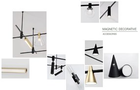 Sistem tubular magnetic-decorativ GRAMMI 01, L-200cm