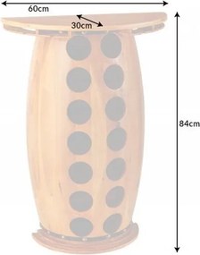 Bar Suport pentru sticle vin si pahare Bodega 85cm