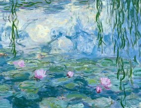 Monet, Claude - Artă imprimată Waterlilies, 1916-19, (40 x 30 cm)