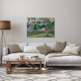 Tablou - Paul Gauguin, Te raau rahi (The Big Tree), reproducere (70x50 cm)