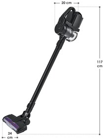 Aspirator 2in1 fara fir VAC100 Pro - negru