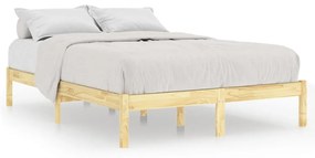 810012 vidaXL Cadru de pat, 120x200 cm, lemn masiv de pin