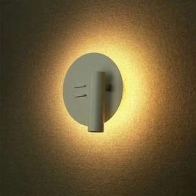 Aplică LED/3W/230V + LED/6W/230V 3000K alb
