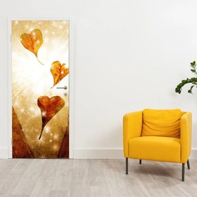 Fototapet pentru ușă - Pictură mâini (95x205cm)