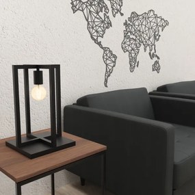 Lampă de masă ARNOLD 1xE27/60W/230V neagră