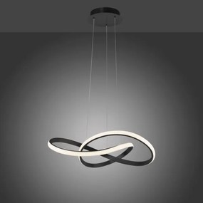 Lustră LED pe cablu dimabilă MARIA LED/25W/230V neagră Leuchten Direkt 15402-18