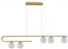 Suspensie moderna 5 becuri G9 Mirano 9960273 Nova Luce