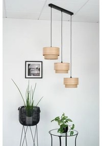 Brilagi - Candelabru pe cablu MONTANA BOHO 3xE27/15W/230V maro/negru