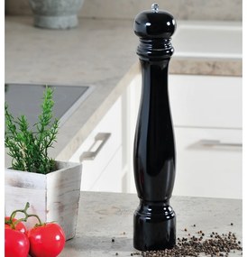 Kesper 13665 Râșniță de piper din cauciuc, negru,înălțime 40 cm