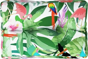 vidaXL Pernă de paleți, multicolor, 60x40x12 cm, textil