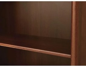 Dulap cu rafturi Kent 205 cm castan