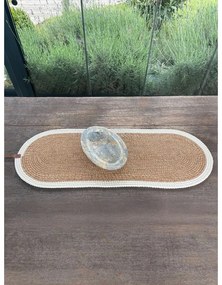 Napron de masă din iută 35x100 cm Wicker – Mila Home Luxury
