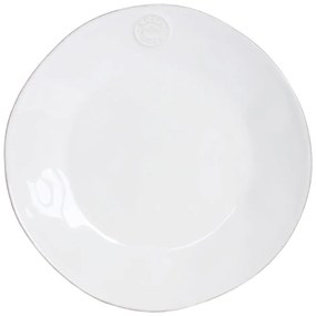 Farfurie din gresie ceramică Costa Nova, ⌀ 27 cm, alb