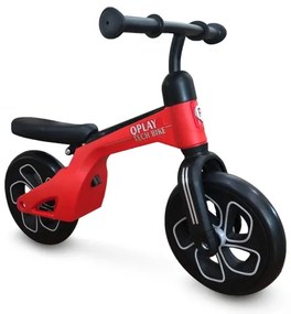 QPlay Tech - Bicicletă de echilibru roșie