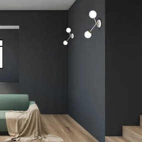 Aplică JOY 2xE14/40W/230V albă/aurie