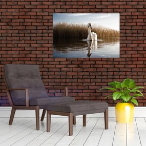 Tablou cu lebăda (90x60 cm)