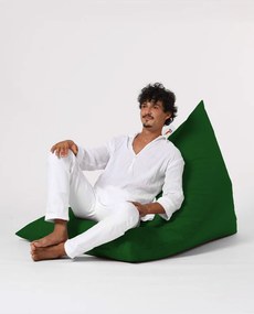 Fotoliu puf pentru grădină Pyramid Big Bed Pouf - Green