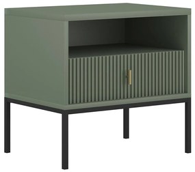 Noptieră SUE verde/negru