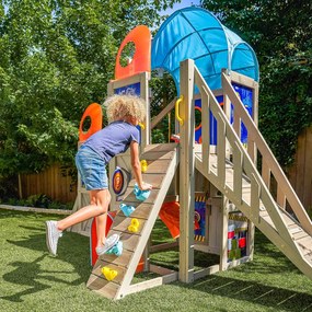 Loc de joaca pentru copii de gradina NERF BATTLE FORT 4,45 x 1,84 m