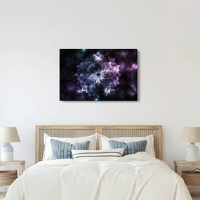 Tablou - Mandala Lotus în spațiu (90x60 cm)