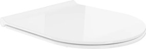Mexen capac WC slim cu închidere lentă, duroplast, alb lucios - 39050100