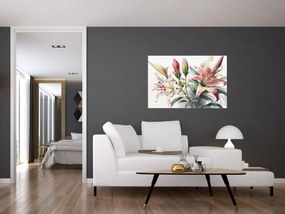 Tablou - Crinii, ilustrații (90x60 cm)