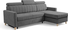 Colțar extensibil Vario universal dreapta/stânga - șenilă gri Wind 89