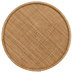 Măsuță auxiliară rotundă din ratan ø 60 cm – Ixia