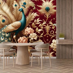 Fototapet - Păun elegant (147x102 cm)