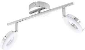 Plafonieră LED pentru baie Eglo 94757 GONARO 2xLED/3,8W/230V IP44