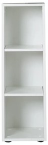 Bibliotecă pentru copii albă 27x88 cm – Roba