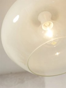 Plafoniera design decorativ Bologna alba