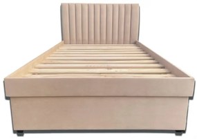 Pat de o persoană 120 cm Peissa (fără saltea) (cu somieră cu laturi). 1052041