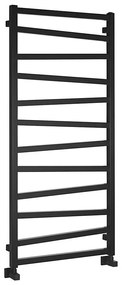 Sapho - Radiator de baie ZIG, 601 W/230 V, 60 x 133 cm, negru