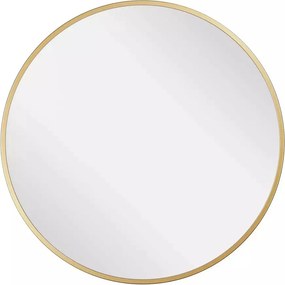 Oglinda rotunda Rea MR18-20700G rama metalica aurie 70 cm