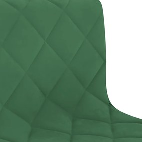 Scaun de masa pivotant, verde inchis, catifea (333657) 1, Morkegronn