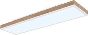 Globo 416080WWD4-CCT - Plafonieră LED DORO dimabilă 24W/230V 20x80 cm+telecomandă