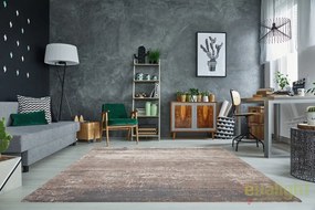 Covor din bumbac ModernArt 240x160cm, gri -bej A-38268 VC