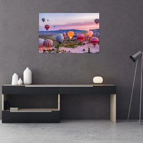 Tablou - Baloane cu aer cald (90x60 cm)