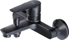 Baterie cada-dus AM.PM Drive monocomanda finisaj negru mat