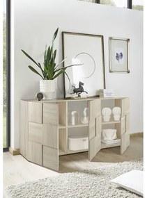 Comodă SERIAN, stejar Sonoma